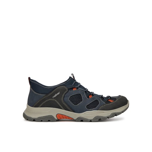 Rieker Sneakersy B8350-14 Granatowy ze sklepu MODIVO w kategorii Buty sportowe męskie - zdjęcie 182731649
