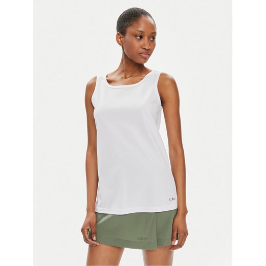 CMP Top 39T5666 Biały Regular Fit ze sklepu MODIVO w kategorii Bluzki damskie - zdjęcie 182731687