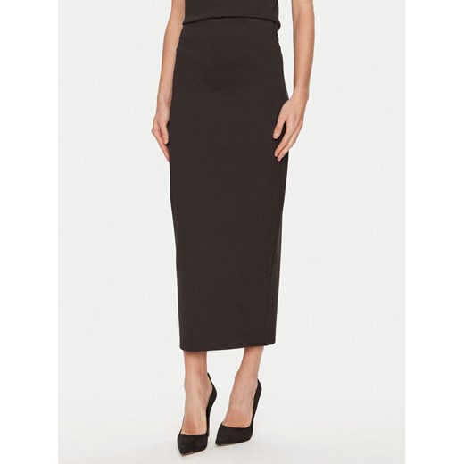 ViCOLO Spódnica midi TS0133 Brązowy Regular Fit ze sklepu MODIVO w kategorii Spódnice - zdjęcie 182731699