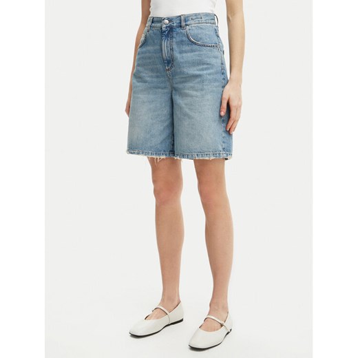Marella Szorty jeansowe Short 2513141024 Niebieski Regular Fit ze sklepu MODIVO w kategorii Szorty - zdjęcie 182731787