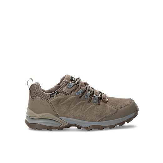 Jack Wolfskin Trekkingi Refugio Texapore Low W 4050821 Brązowy ze sklepu MODIVO w kategorii Buty trekkingowe damskie - zdjęcie 182731825