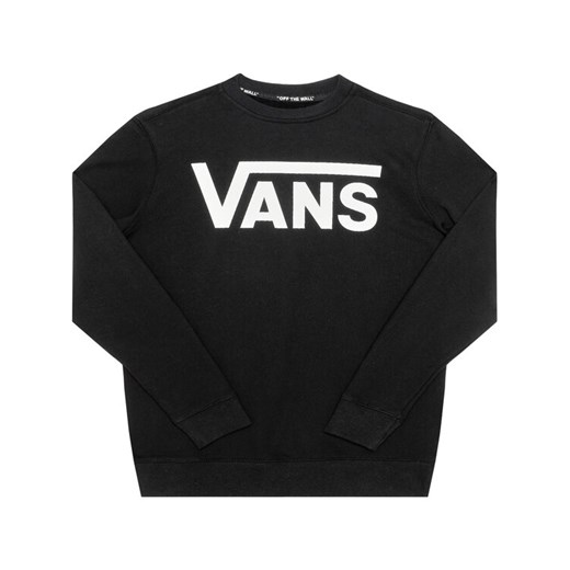 Vans Bluza Classic Crew VN0A36MZ Czarny Regular Fit ze sklepu MODIVO w kategorii Bluzy chłopięce - zdjęcie 182731917