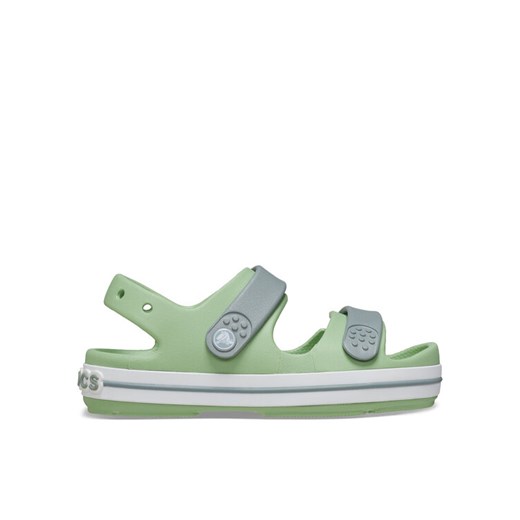 Crocs Sandały Crocband Cruiser Sandal Kids 209423 Zielony ze sklepu MODIVO w kategorii Sandały dziecięce - zdjęcie 182731949