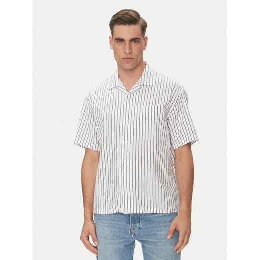 Gap Koszula 768021 Biały Boxy Fit ze sklepu MODIVO w kategorii Koszule męskie - zdjęcie 182731995