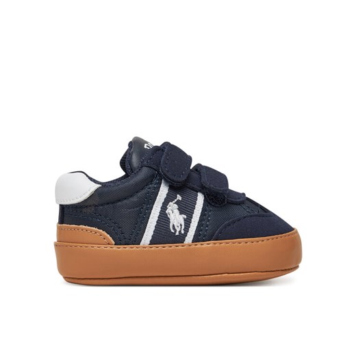 Polo Ralph Lauren Sneakersy Heritage Court II Baby RL02362410 Granatowy ze sklepu MODIVO w kategorii Buty sportowe dziecięce - zdjęcie 182732018