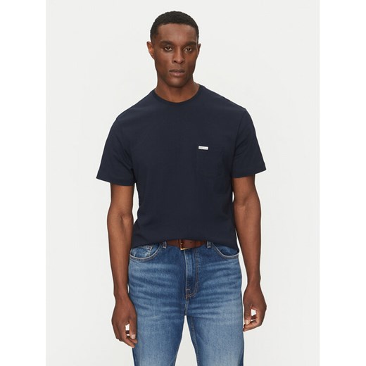 Guess Jeans T-Shirt M5RI74 K8FQ4 Granatowy Regular Fit ze sklepu MODIVO w kategorii T-shirty męskie - zdjęcie 182732088