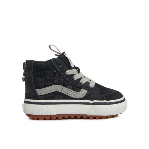 Vans Sneakersy Td Sk8-Hi Zip Mte-1 VN0A5HZ3BMA1 Czarny ze sklepu MODIVO w kategorii Trampki dziecięce - zdjęcie 182732095