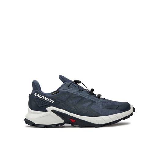 Salomon Buty do biegania Supercross 4 Gore-Tex L47462300 Granatowy ze sklepu MODIVO w kategorii Buty sportowe męskie - zdjęcie 182732126