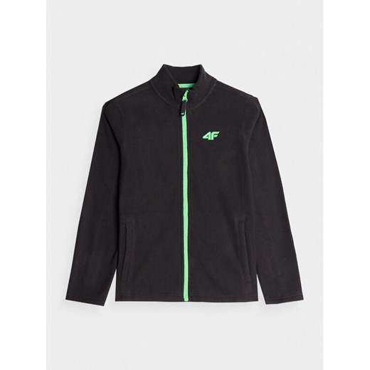 4F Polar 4FJAW23TFLEM105 Czarny Regular Fit ze sklepu MODIVO w kategorii Bluzy chłopięce - zdjęcie 182732167