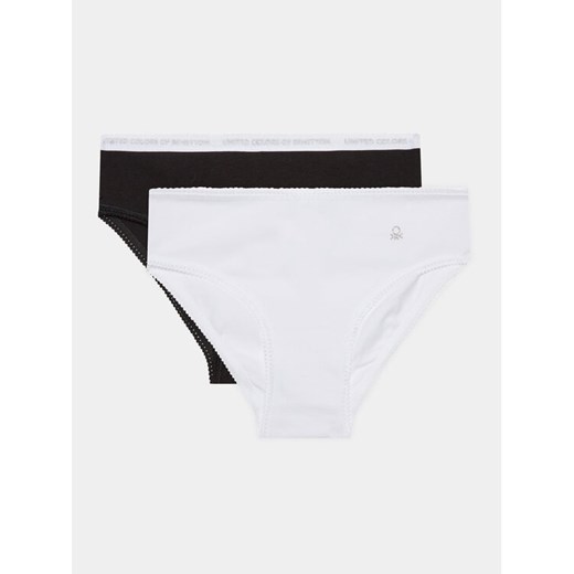 United Colors Of Benetton Komplet 2 par fig 3MC10S1BF Kolorowy ze sklepu MODIVO w kategorii Majtki dziecięce - zdjęcie 182732195
