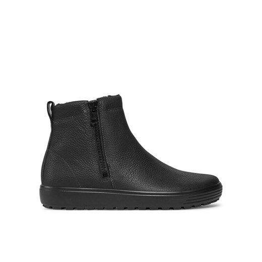 ECCO Sztyblety Soft 7 Tred 45031401001 Czarny ze sklepu MODIVO w kategorii Buty zimowe męskie - zdjęcie 182732218