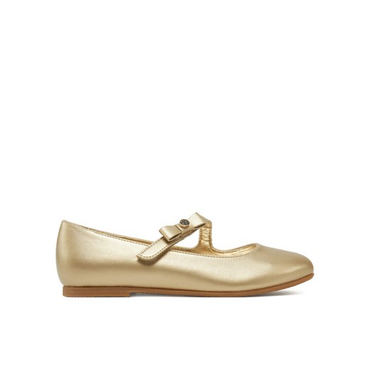 Calvin Klein Jeans Baleriny Ballerina V4A3-83042-1322 S Złoty ze sklepu MODIVO w kategorii Balerinki dziecięce - zdjęcie 182732295