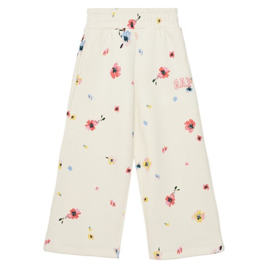 Gap Spodnie dresowe 742132-02 Écru Relaxed Fit ze sklepu MODIVO w kategorii Spodnie dziewczęce - zdjęcie 182732317