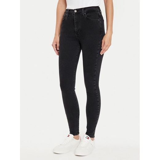 Tommy Jeans Jeansy Sylvia DW0DW16001 Czarny Skinny Fit ze sklepu MODIVO w kategorii Jeansy damskie - zdjęcie 182732347