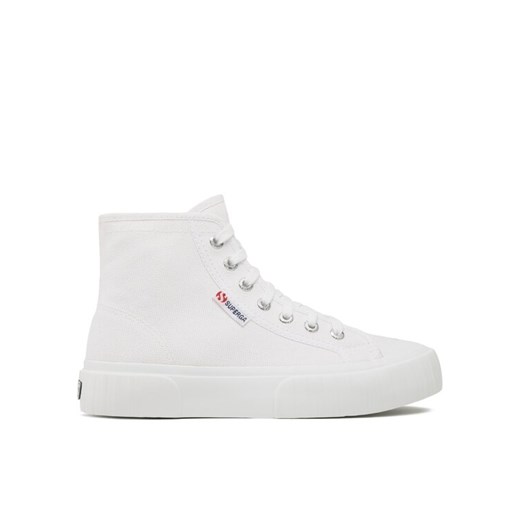 Superga Trampki 2696 Stripe S112I9W Biały ze sklepu MODIVO w kategorii Trampki damskie - zdjęcie 182732426