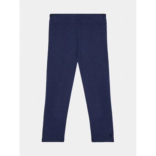 United Colors Of Benetton Legginsy 35Q2CF03M Granatowy Regular Fit ze sklepu MODIVO w kategorii Spodnie dziewczęce - zdjęcie 182732447