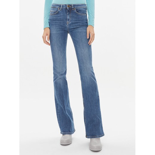 Pinko Jeansy Flora 100561 A0J8 Niebieski Flared Leg ze sklepu MODIVO w kategorii Jeansy damskie - zdjęcie 182732516