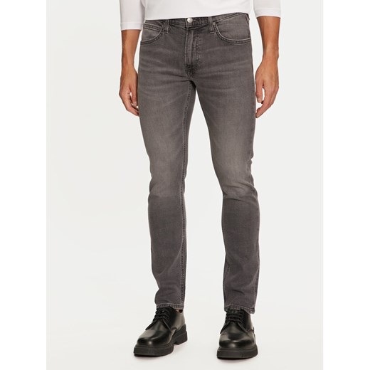 Lee Jeansy Luke 112355859 Szary Slim Fit ze sklepu MODIVO w kategorii Jeansy męskie - zdjęcie 182732527