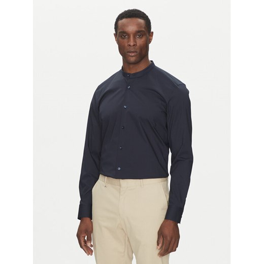 BOSS Koszula H-HANK-S-STAN-C3-252 50539176 Granatowy Slim Fit ze sklepu MODIVO w kategorii Koszule męskie - zdjęcie 182732536
