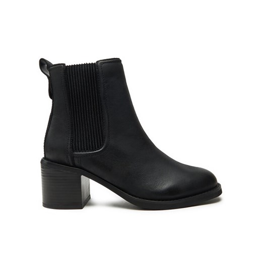 Clarks Botki Chamberly Top 26179551 Czarny ze sklepu MODIVO w kategorii Botki - zdjęcie 182732599