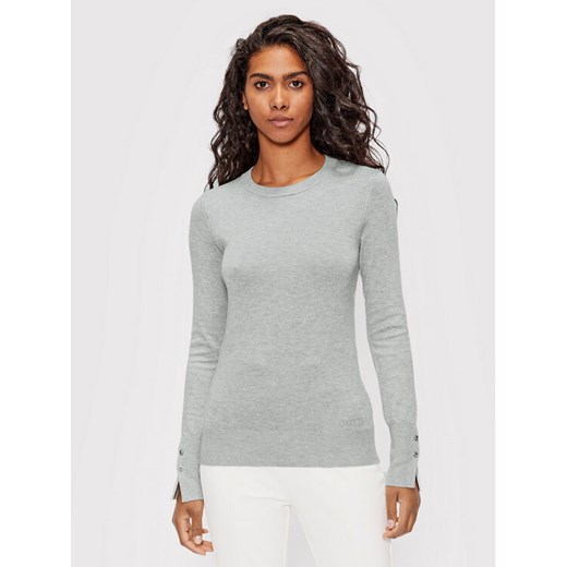 Guess Sweter Elinor W2YR30 Z2V62 Szary Regular Fit ze sklepu MODIVO w kategorii Swetry damskie - zdjęcie 182732739