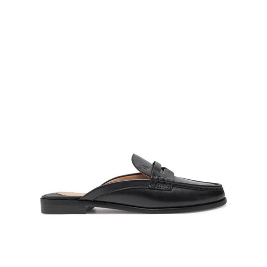 LAUREN RALPH LAUREN Klapki Wynnie Mule 802943791001 Czarny ze sklepu MODIVO w kategorii Klapki damskie - zdjęcie 182732875