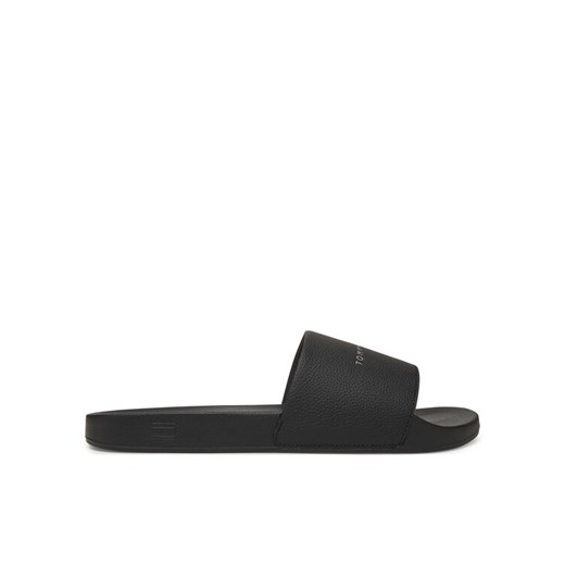 Tommy Hilfiger Klapki Hilifger Nyc Pool Slide FM0FM05432 Czarny ze sklepu MODIVO w kategorii Klapki męskie - zdjęcie 182732887