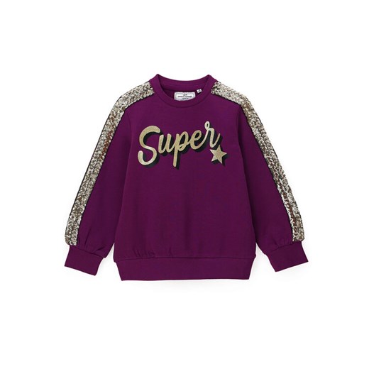 Original Marines Bluza DCA3546F Fioletowy Regular Fit ze sklepu MODIVO w kategorii Bluzy dziewczęce - zdjęcie 182732889
