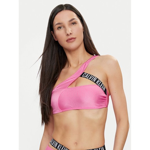 Calvin Klein Swimwear Góra od bikini KW0KW02388 Różowy ze sklepu MODIVO w kategorii Stroje kąpielowe - zdjęcie 182732899