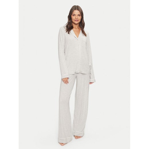 Guess Piżama Carlyn O4BX07 KCIN2 Szary Regular Fit ze sklepu MODIVO w kategorii Piżamy damskie - zdjęcie 182732936