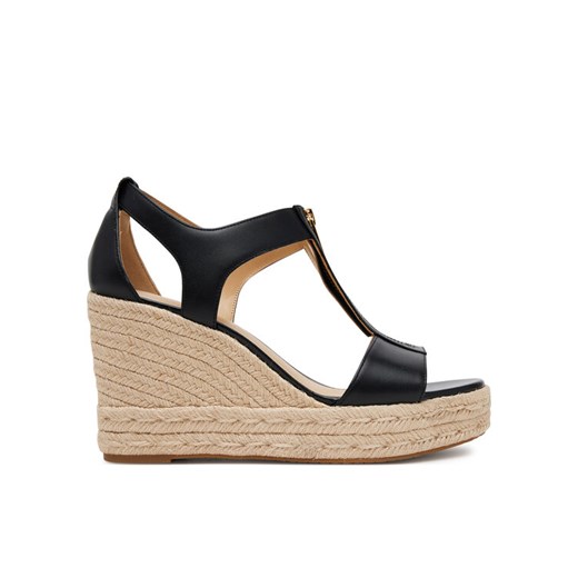 MICHAEL Michael Kors Espadryle Barkley Leather 40R4BRMS1L Czarny ze sklepu MODIVO w kategorii Espadryle damskie - zdjęcie 182732957