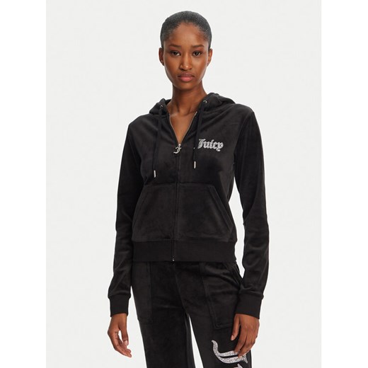 Juicy Couture Bluza Robertson JCBAS125805 Czarny Regular Fit ze sklepu MODIVO w kategorii Bluzy damskie - zdjęcie 182732989