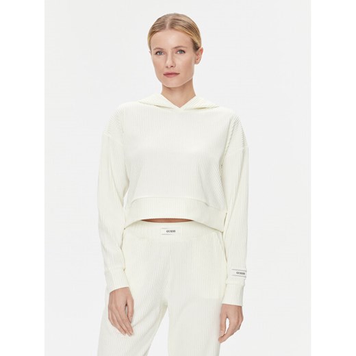 Guess Bluza Aislin V4RQ00 KC2T0 Écru Regular Fit ze sklepu MODIVO w kategorii Bluzy damskie - zdjęcie 182732996