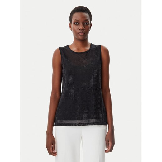 LOLA CASADEMUNT Top LS2515046 Szary Regular Fit ze sklepu MODIVO w kategorii Bluzki damskie - zdjęcie 182732999