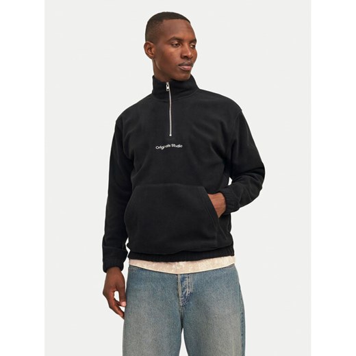Jack&Jones Polar Vesterbro 12262981 Czarny Relaxed Fit ze sklepu MODIVO w kategorii Bluzy męskie - zdjęcie 182733087