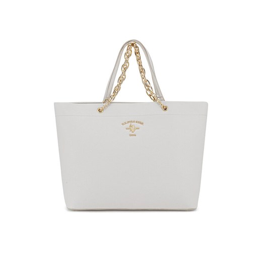 U.S. Polo Assn. Torebka BEUXT6369WVP Beżowy ze sklepu MODIVO w kategorii Torby Shopper bag - zdjęcie 182733096
