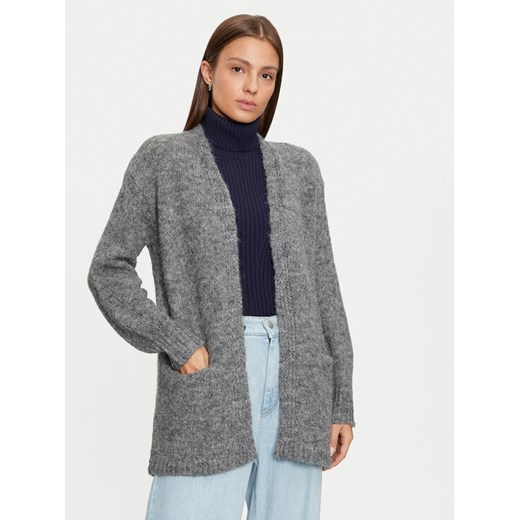 Noisy May Kardigan Sutton 27030436 Szary Loose Fit ze sklepu MODIVO w kategorii Swetry damskie - zdjęcie 182733108