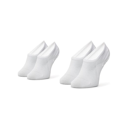 Tommy Hilfiger Zestaw 2 par niskich skarpet męskich 382024001 Biały Tommy Hilfiger 39_42 MODIVO