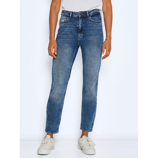 Noisy May Jeansy Moni 27022745 Niebieski Straight Fit ze sklepu MODIVO w kategorii Jeansy damskie - zdjęcie 182733337