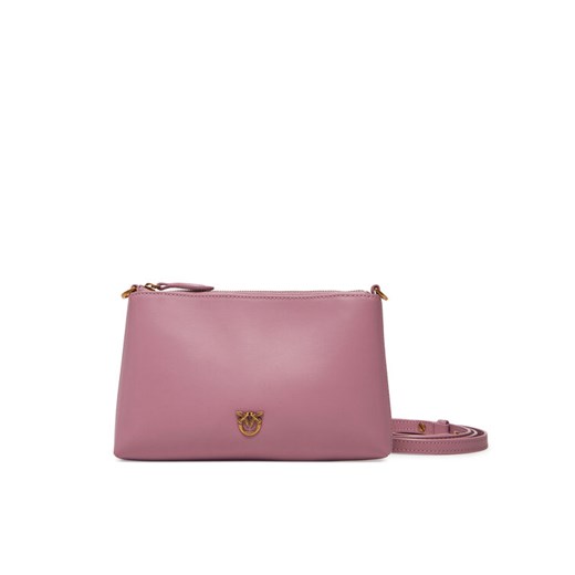 PINKO Torebka Flat Horizontal Mini PE 25 PCPL 104277 A0F1 Fioletowy ze sklepu MODIVO w kategorii Listonoszki - zdjęcie 182733369