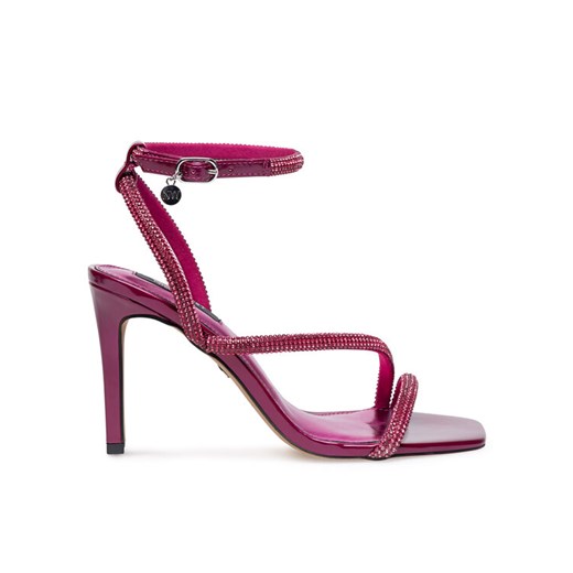 Nine West Sandały WFA2675-1 Różowy ze sklepu MODIVO w kategorii Sandały damskie - zdjęcie 182733416