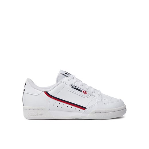 adidas Sneakersy Continental 80 J F99787 Biały ze sklepu MODIVO w kategorii Trampki damskie - zdjęcie 182733449