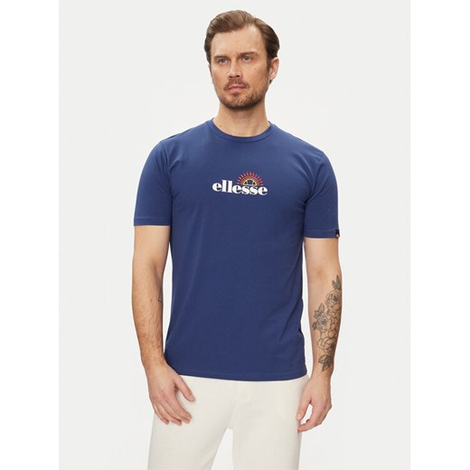 Ellesse T-Shirt Trea SHV20126 Granatowy Regular Fit ze sklepu MODIVO w kategorii T-shirty męskie - zdjęcie 182733455