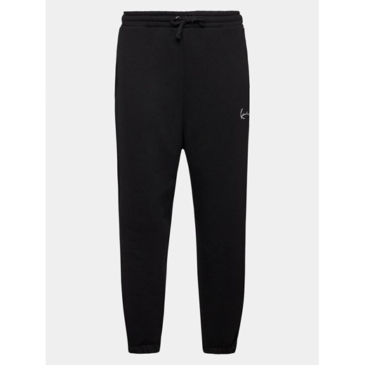 Karl Kani Spodnie dresowe Small Signature Essential 6006898 Czarny Regular Fit ze sklepu MODIVO w kategorii Spodnie męskie - zdjęcie 182733485