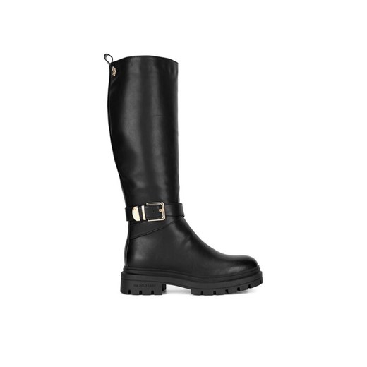 U.S. Polo Assn. Kozaki ALICJA001W/DY1 Czarny ze sklepu MODIVO w kategorii Kozaki damskie - zdjęcie 182733589