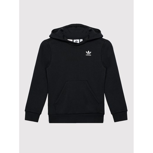 adidas Bluza adicolor H32352 Czarny Regular Fit ze sklepu MODIVO w kategorii Bluzy chłopięce - zdjęcie 182733705