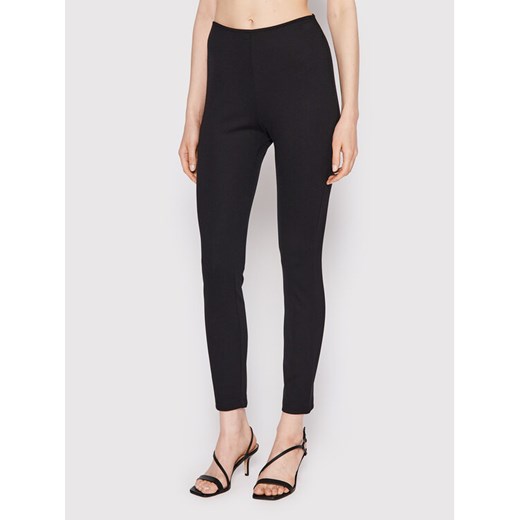 DKNY Legginsy P0RK8CMD Czarny Slim Fit M MODIVO