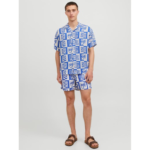 Jack&Jones Koszula Jorluke 12255727 Kolorowy Relaxed Fit ze sklepu MODIVO w kategorii Koszule męskie - zdjęcie 182733798