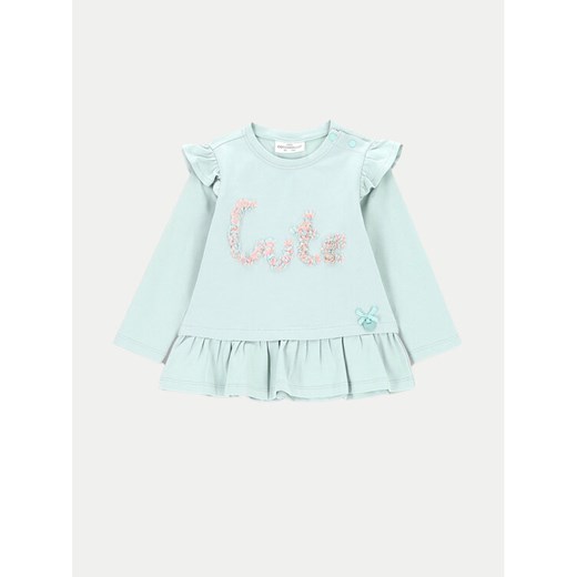 Coccodrillo Bluzka ZC4143103CGN Zielony Regular Fit ze sklepu MODIVO w kategorii Bluzki dziewczęce - zdjęcie 182733816