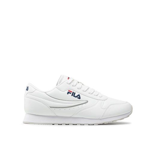 Fila Sneakersy Orbit Low 1010263.1FG Biały ze sklepu MODIVO w kategorii Buty sportowe męskie - zdjęcie 182733858